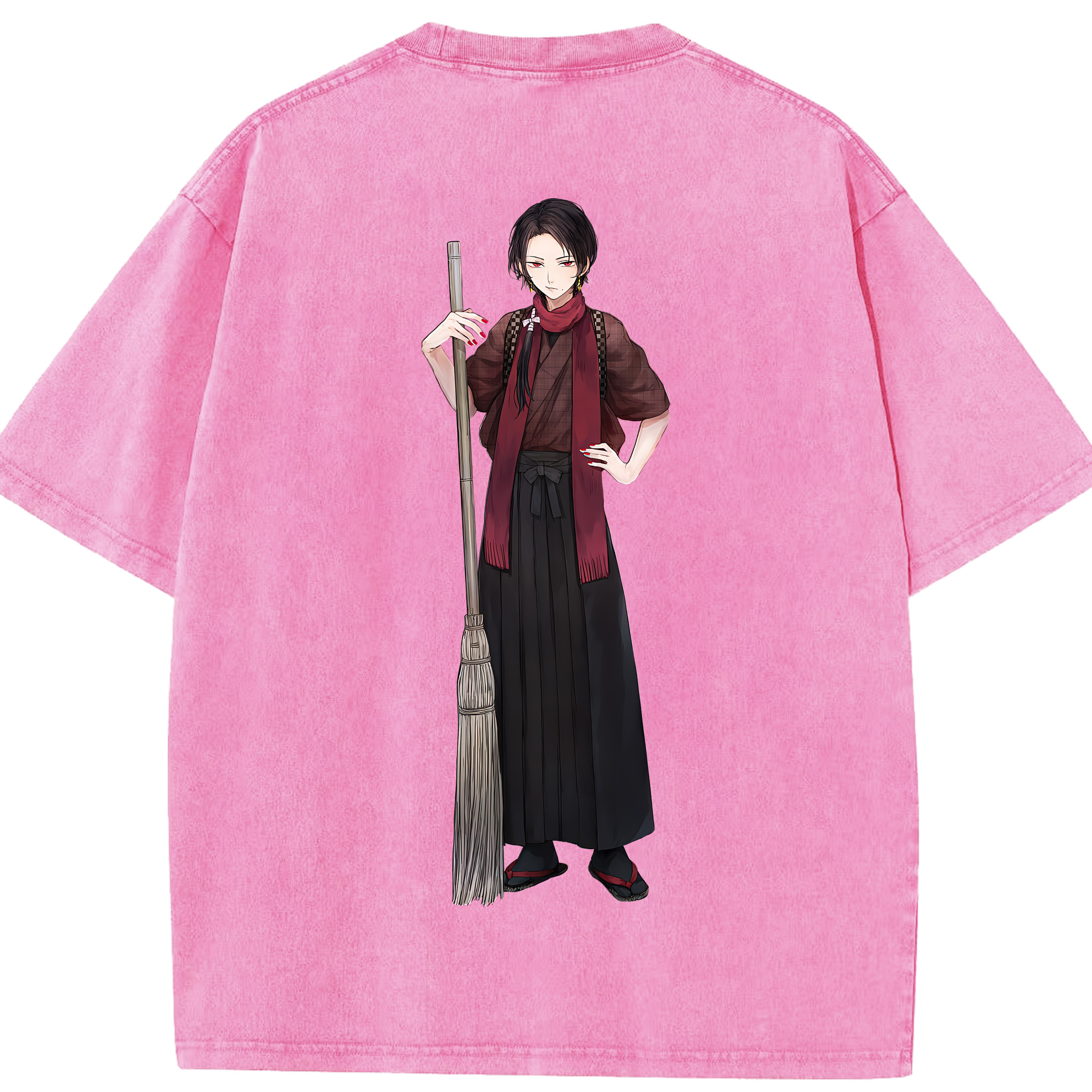 （画像用） 刀剣乱舞 Touken Ranbu 綿100% ヴィンテージ風 半袖Tシャツ（背面プリント）